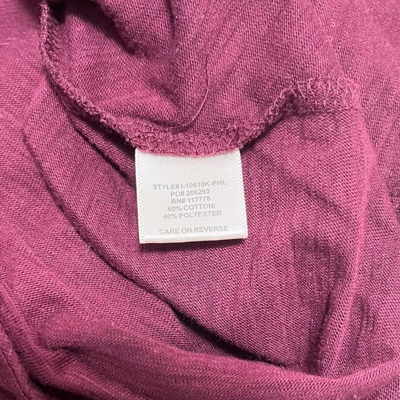 Lovestitch Dolman Sleeve Open Back Blouse Medium NWOT - Picture 6 of 8